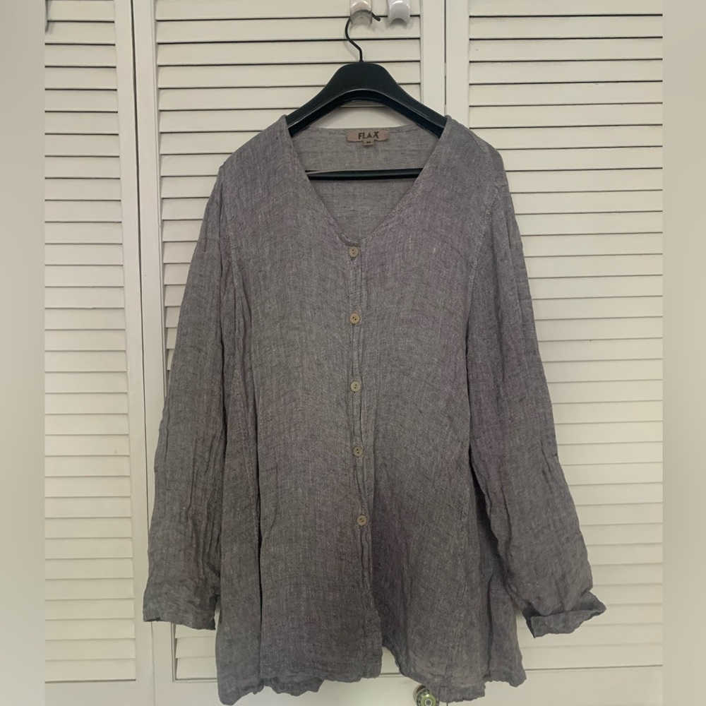 Flax Button Up - image 1